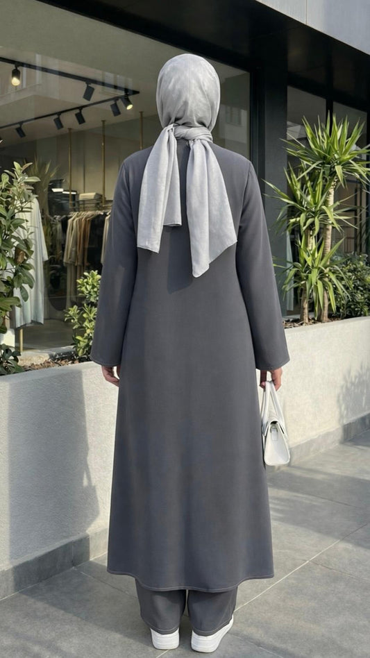 Günlük Rahat Tunik Pantolon Takım