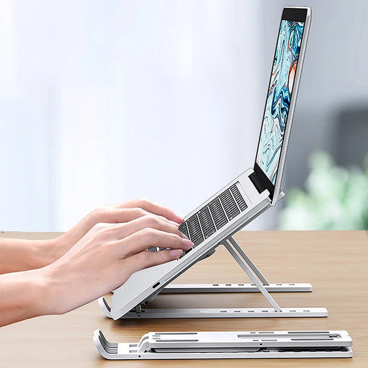 Katlanır Laptop Standı Ergonomik Destek