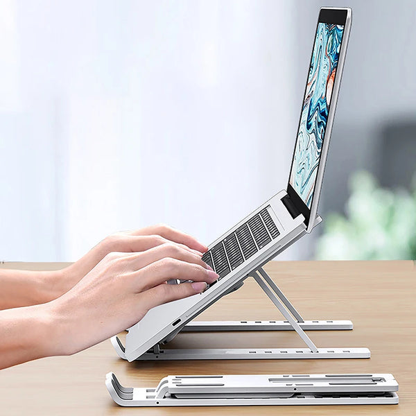 Katlanır Laptop Standı Ergonomik Destek